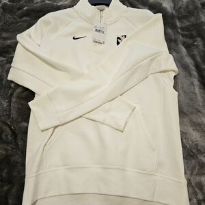Angel City FC Nike Unisex White Club Fleece 1/4 Zip Size Large